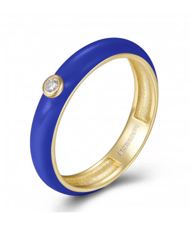 Joyas^Doña Sol Anillo Buffy Azul