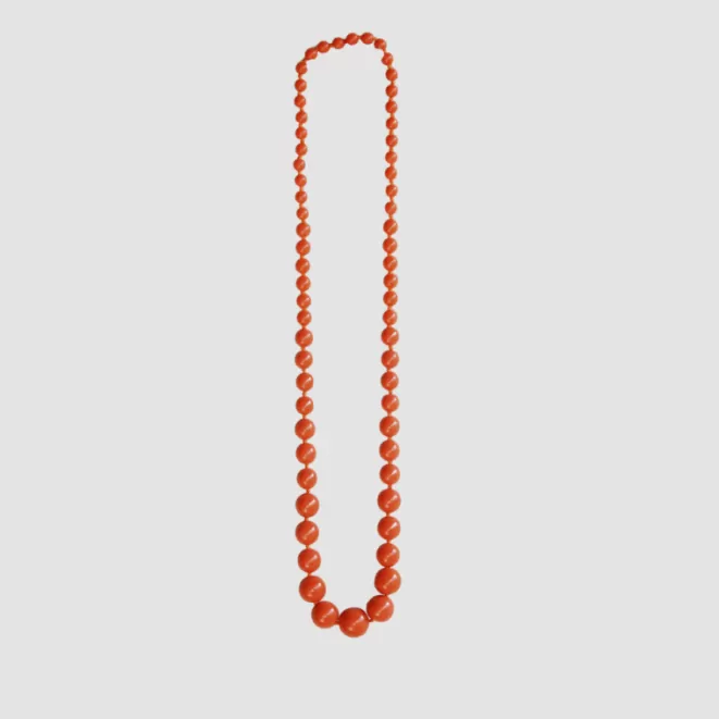 Collares Bisutería^Doña Sol Collar Greta Coral