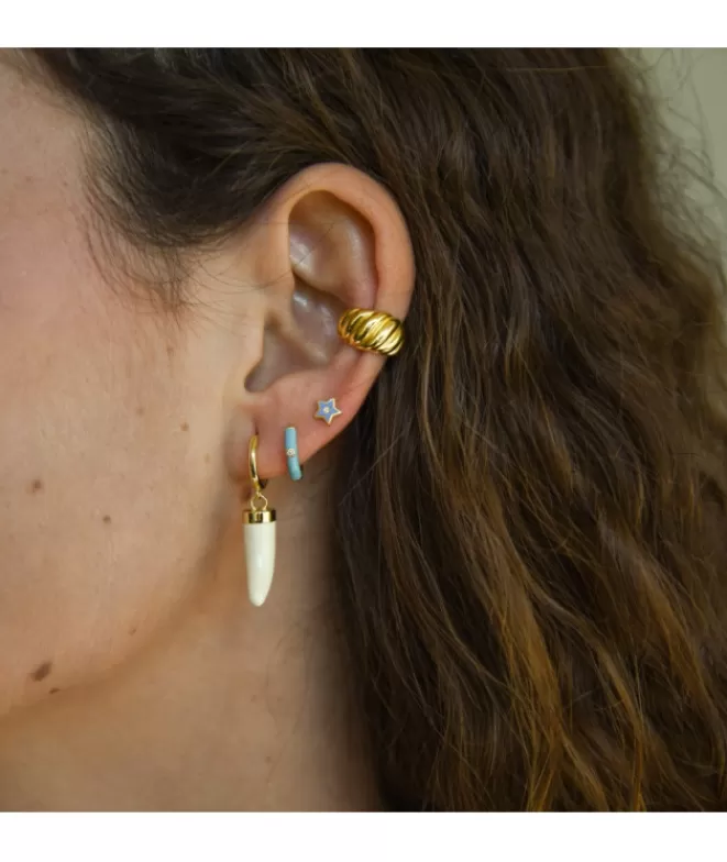 Joyas | Pendientes Acabados En Oro^Doña Sol Pendientes Buffy Turquesa