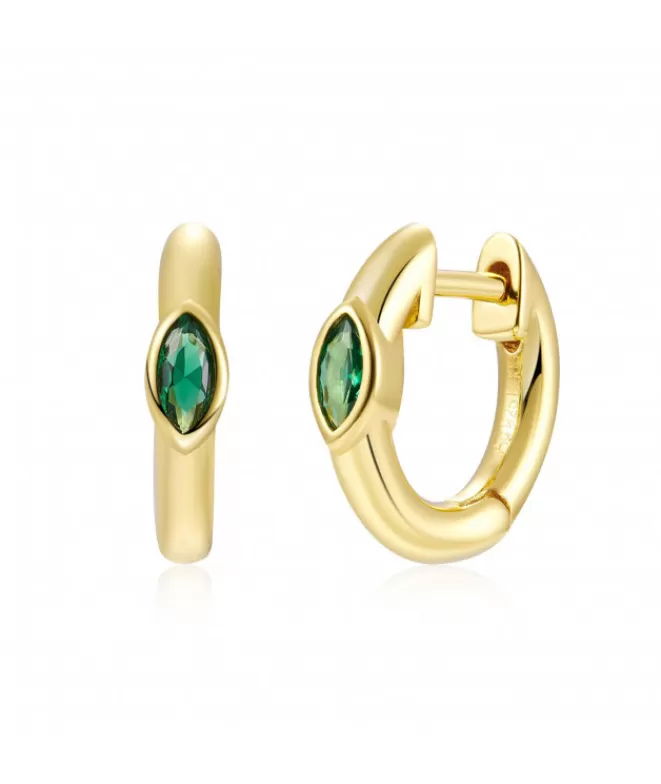 Joyas^Doña Sol Pendientes Zire Green